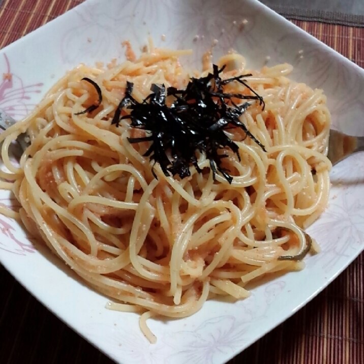 簡単☆明太子パスタ